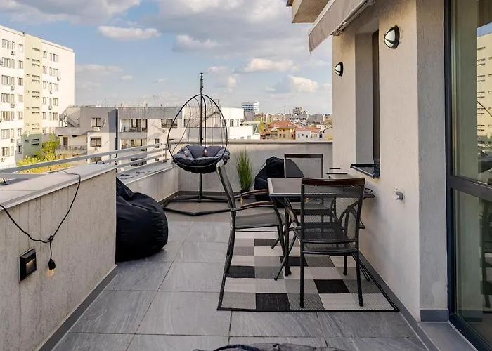 Downtown Loft With Jacuzzi&terrace * Bucharest