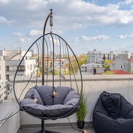 Downtown Loft With Jacuzzi&terrace Daire Bükreş