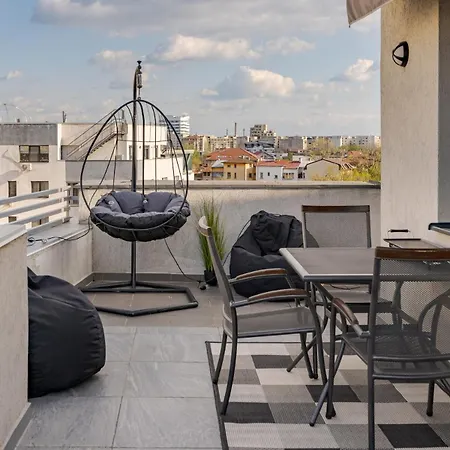 Downtown Loft With Jacuzzi&terrace * ブカレスト