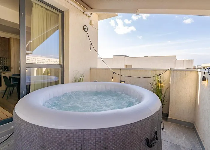 Downtown Loft With Jacuzzi&terrace Apartman