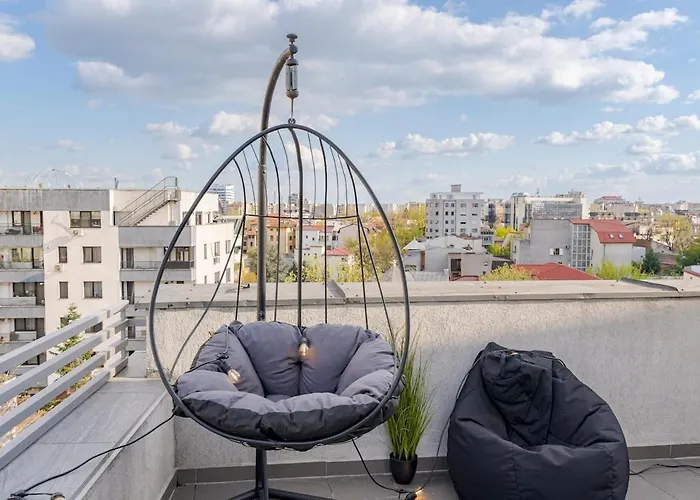 Downtown Loft With Jacuzzi&terrace Daire Bükreş